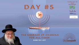 The Message of Chanukah for All Times – Rabbi Zev Leff