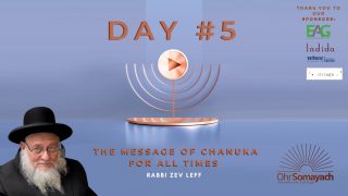 The Message of Chanukah for All Times – Rabbi Zev Leff